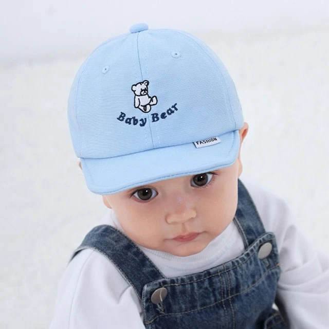 Cappello da baseball estivo bambini cappello a punta stile coreano berretto bambini cappello con visiera solare