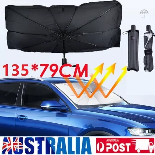 Foldable Car Windshield Sunshade Front Window Cover Visor Sun Shade Umbrella -L