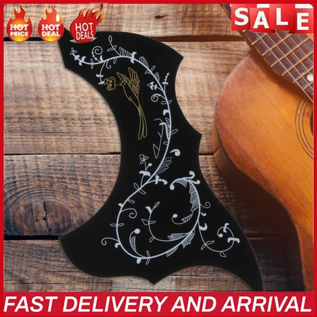 Akustische Gitarre schlagbrett Pick Dickquard selbstklebend Zelluloid vorne Schu
