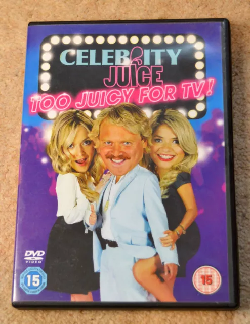 Celebrity Juice - Too Juicy For TV DVD 2011 Keith Lemon Holly Willoughby Fearne