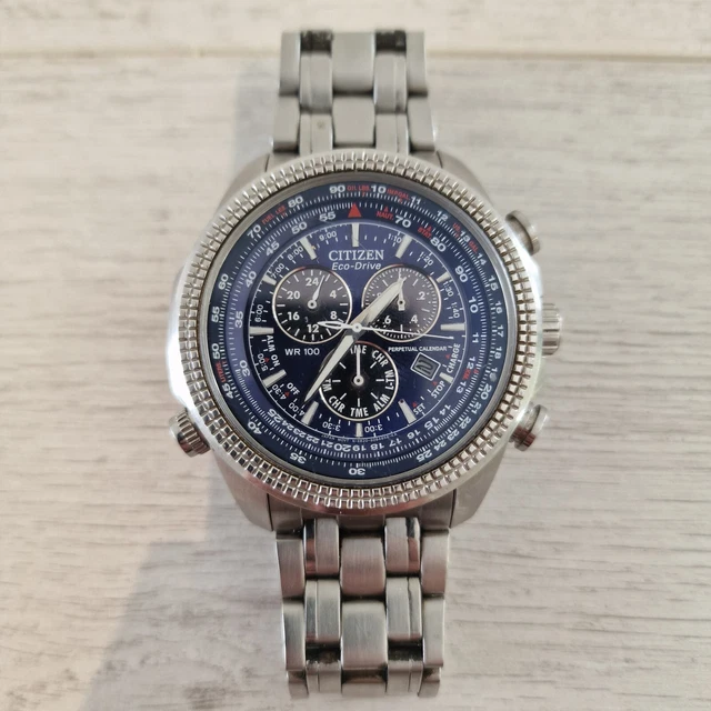 CITIZEN MEN S ECO Drive Stainless Steel Bracelet Watch. AT2414 51L. 76.54 PicClick UK