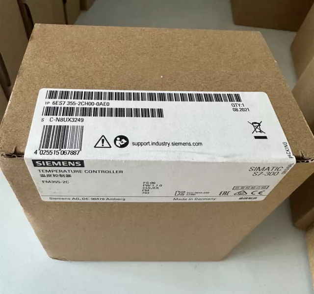 1PC Siemens 6ES7 355-2CH00-0AE0 6ES7355-2CH00-0AE New In Box Expedited Shipping
