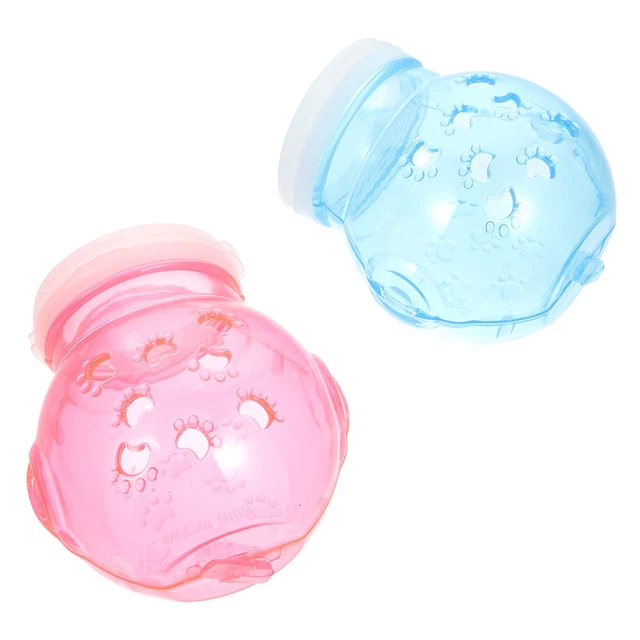 2 pezzi criceto sferico bagni animali domestici criceto bagno prodotti gabbia esterna