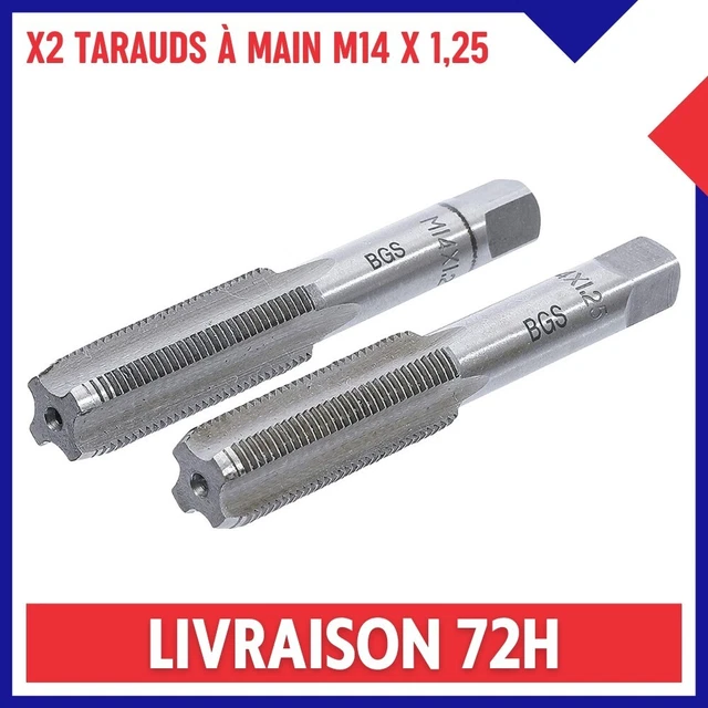 TARAUDS ET FILIÈRES pré-taraud et filière M10 x 1,0 mm qualité pro 2 pièces EUR 12,99 - FR
