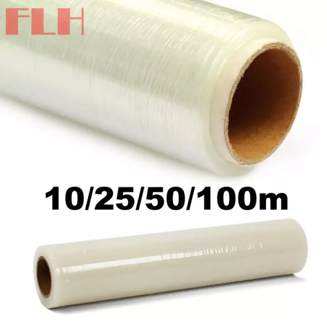 UK Heavy 100m Self Adhesive Carpet Floor Stairs Protector Roll Cover Dust Film