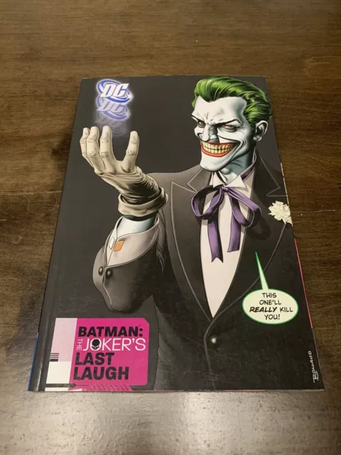 Batman Joker’s Last Laugh TPB Dixon Beatty Bolland DC Comics 2008 First printing