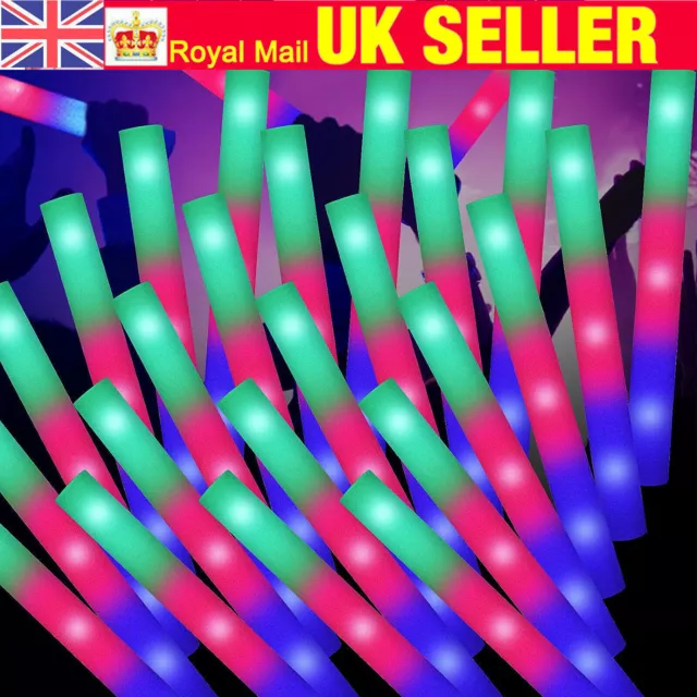 5PCS HALLOWEEN PARTY Favors Parties Glow Stick Bulk Glow Sticks Stick £5.99  - PicClick UK
