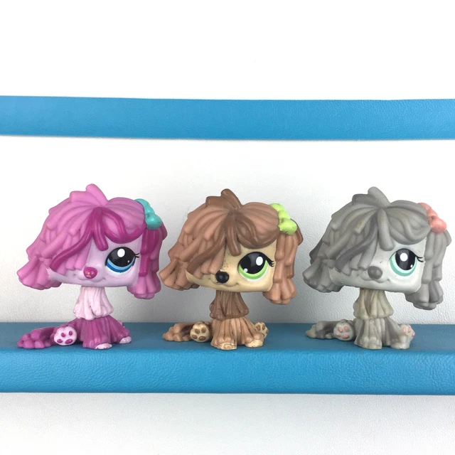 LITTLEST PETSHOP #830 /2008 Hasbro Dog Chien Komondor Edition Speciale Yeux Vert EUR 10,90 - FR