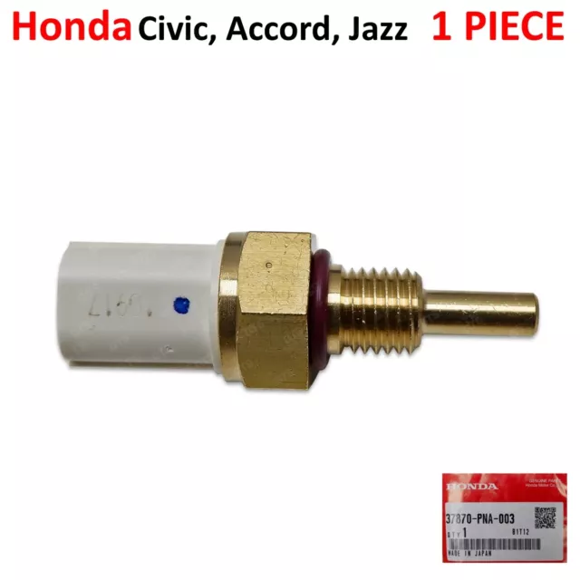 Water Coolant Temperature Sensor Fits Honda Civic Accord Jazz Fit 2003 2015