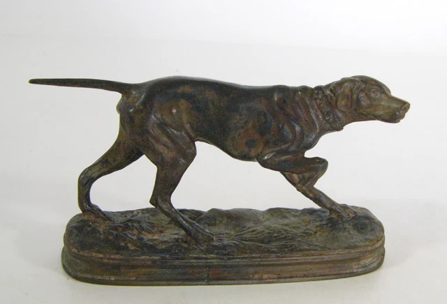 Figurine Bouledogue Français Noir – Plateau De Rangement Clés Monnaie – Statue Chien Majordome – Déco Bureau Salon Élégante