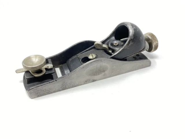Vintage Stanley (?) No. 60-1/2 Low Angle Adjustable Mouth Block Plane