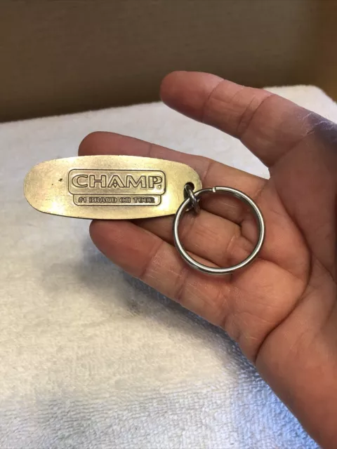 Champ golf spikes keychain