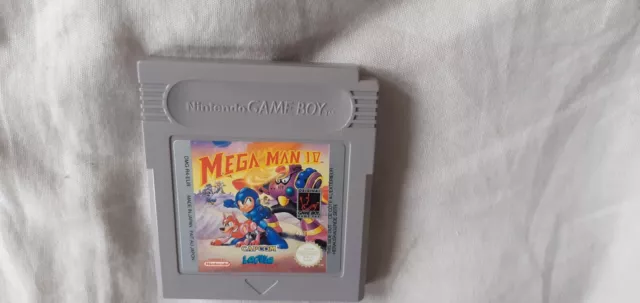 megaman 4 iv IV mega man game boy loose pal eur original