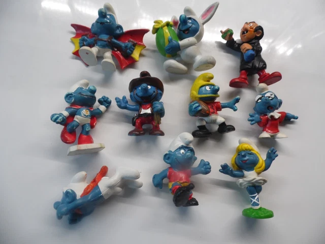 Lot 19 figurines Cosmix Panosh couleur chair