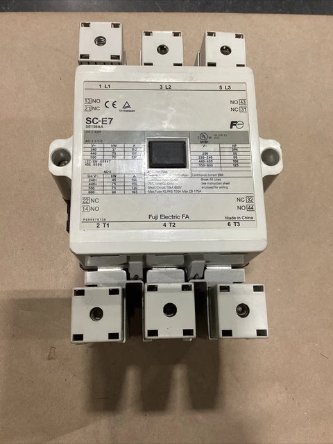 SC-E7-Fuji Electric, Magnetic contactor #656PT98FML