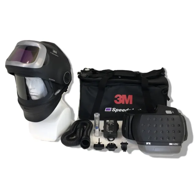 3M Speedglas G5-01VC Adflo Starter Kit Powered Air Respirator + Carry Case 2