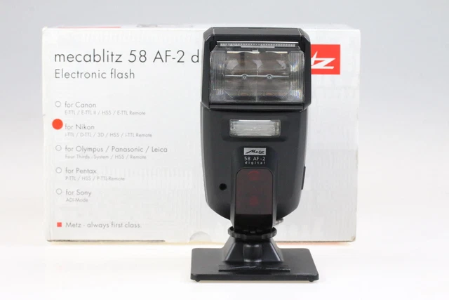 METZ Mecablitz 58 AF-2 digital Blitz für NIKON - SNr: 005832493