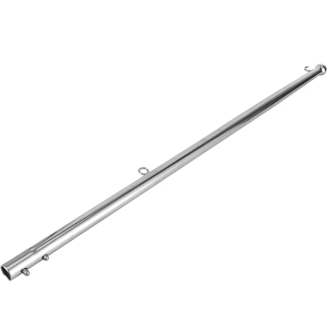 | 610MM 304 Stainless Steel Boat Flag Pole Marine Yacht Rail Mount Flag Staff