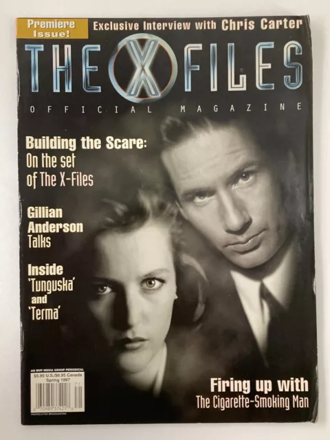 The X-Files Magazine Spring 1997 Duo David Duchovny & Gillian Anderson No Label