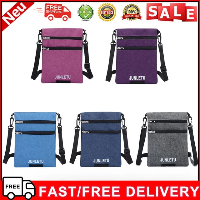 Borsa Da Viaggio KIWIFOTOS - Piccola E Compatta, Per Telefono, Passaporto E Carte, Con Tracolla - Foto 2