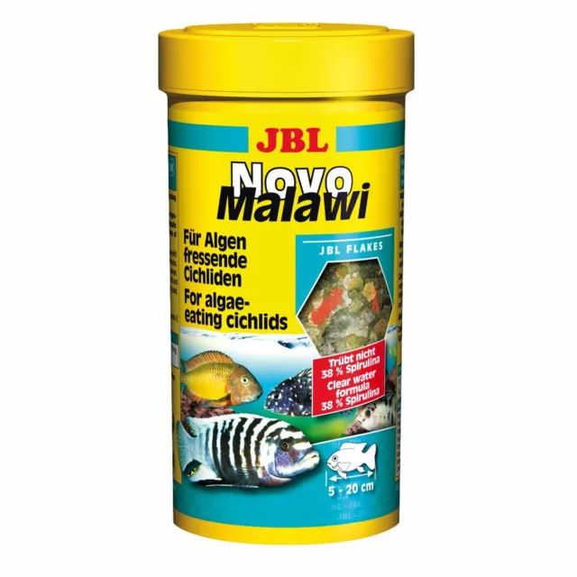 JBL Novomalawi 1000ML Novo Malawi Comida en Escamas Percas Tanganjikabarsch