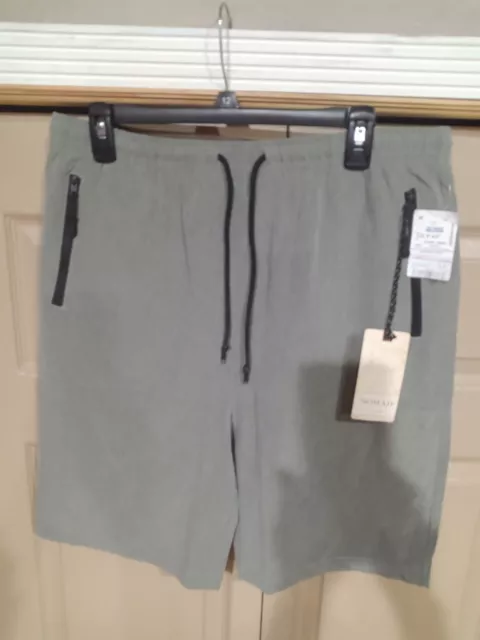 Nomad Men's Green Elastic Waist Shorts Size XL