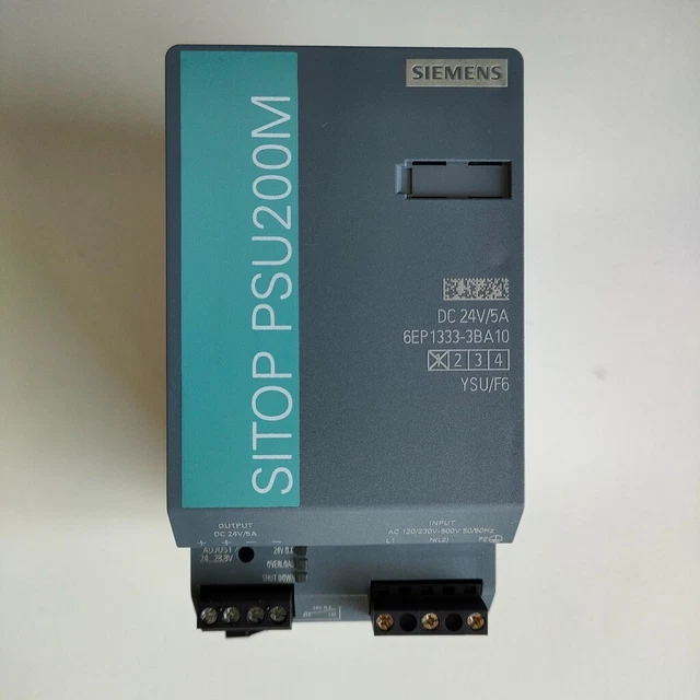 DIN rail power supply Siemens SITOP PSU200M /#G W8S 2830