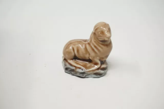 Vintage Wade Whimsies England Red Rose Tea Figurine Seal Sea Lion