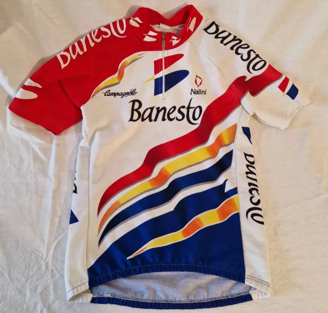 Maillot Vintage Indurain Banesto Nalini Taille 3 M Tour De France Cyclisme velo