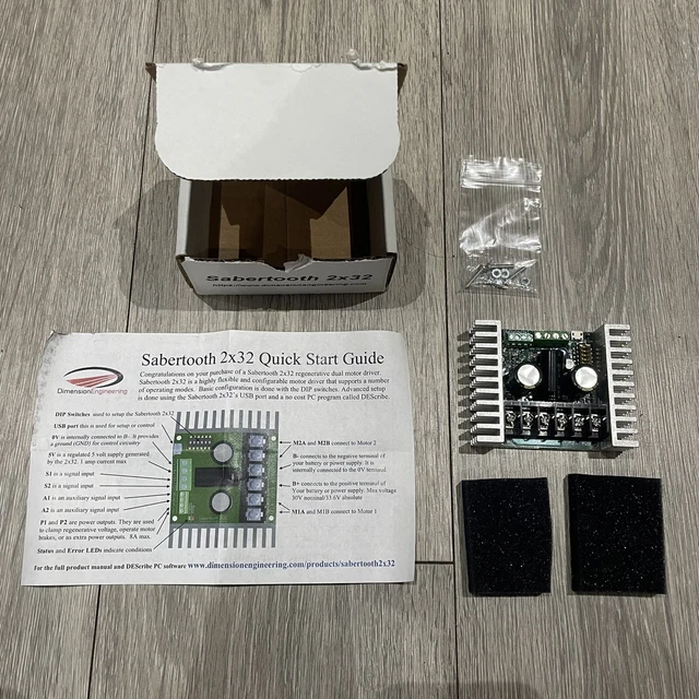 Dimension Engineering’S Sabertooth 2X32 Analog Dip Switch – NIDUYM