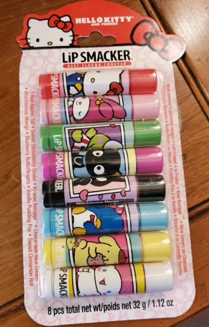 Lip Smacker Hello Kitty And Friends Best Flavor Forever Lip Balms 8 Pack New