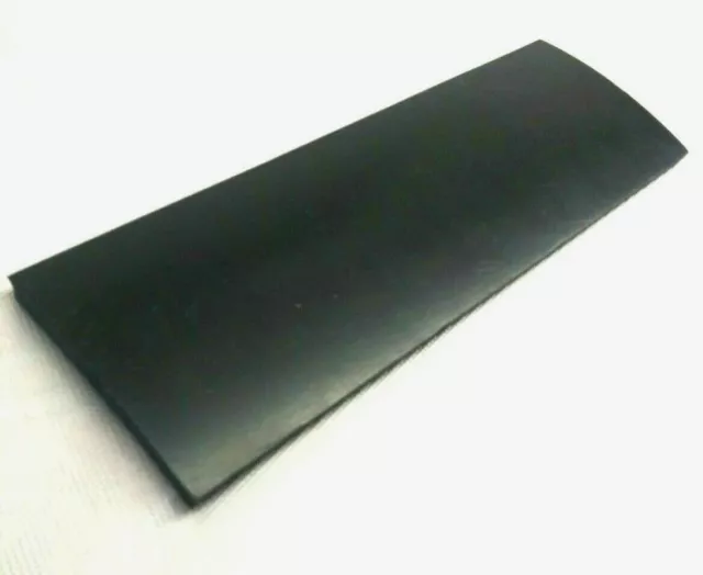 Neoprene Rubber Sheet Flexible, Solid 1/4" Thick x 4" x 12" Strip 60A Duro Black