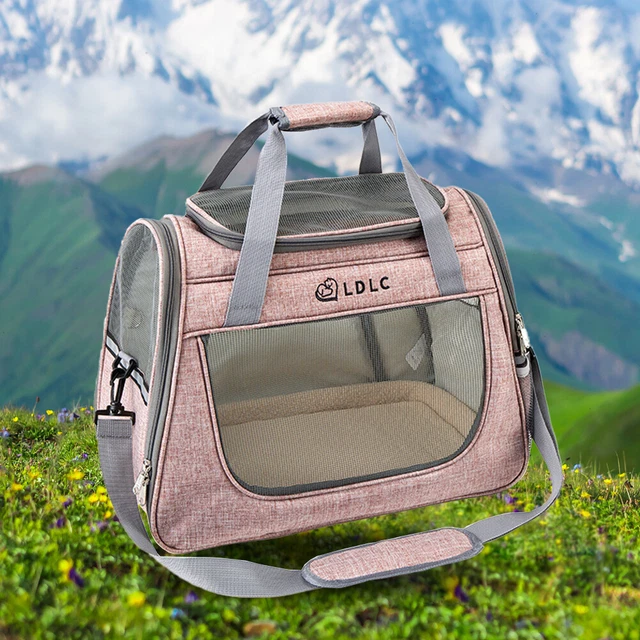 Zaino Da Viaggio Personalizzato Per Cane E Gatto - U&S Clothing - 26 Litri, Glitter