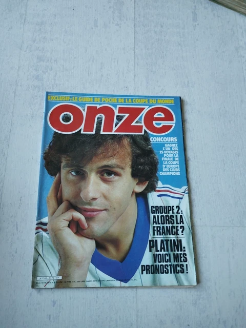 MONDIAL no onze revue football n°9 champion's league world cup no