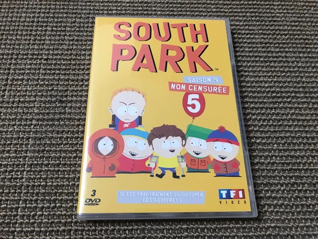 COFFRET 3DVD SOUTH Park Saison 5 Version Non Censuree (2012) 5H08 EUR