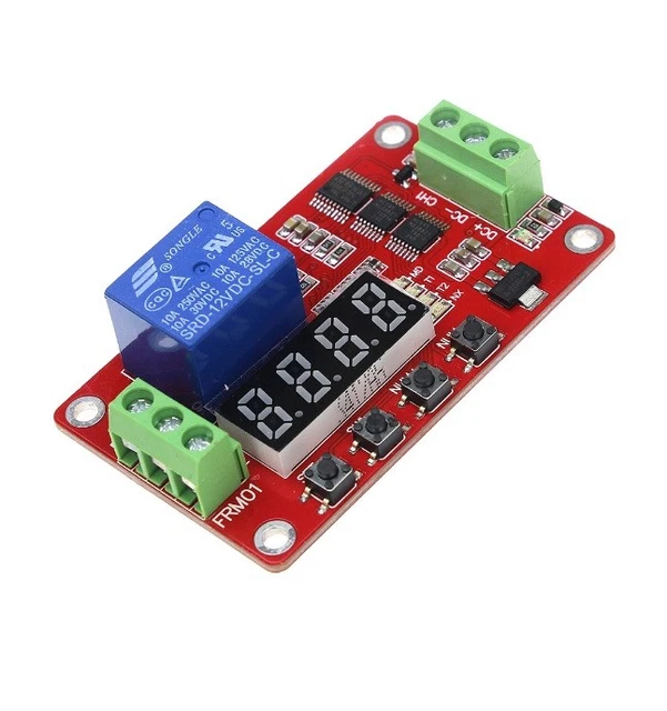 12V RELAY MODULE Cycle Timer PLC Home Automation Delay Multifunction AM