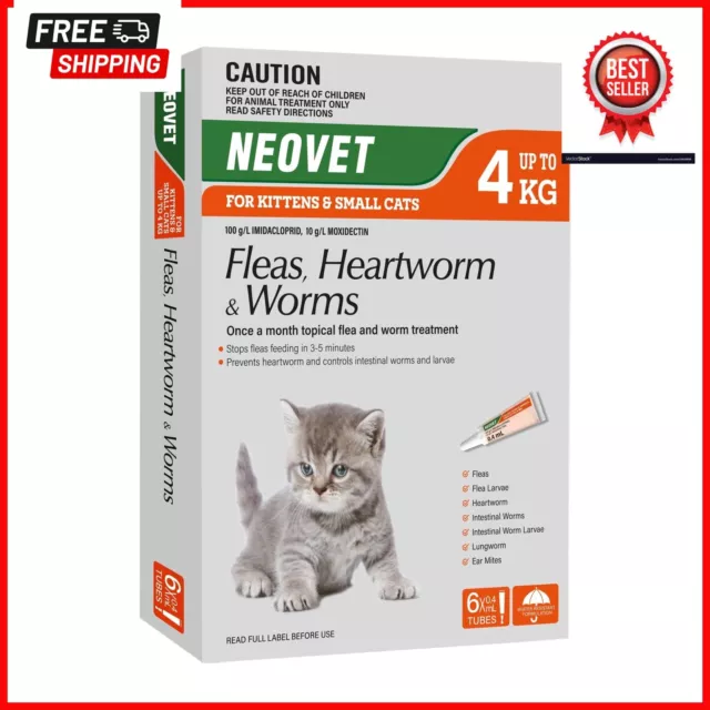 Neovet For Kittens & Small Cats (Up To 4Kg) 6 Pack