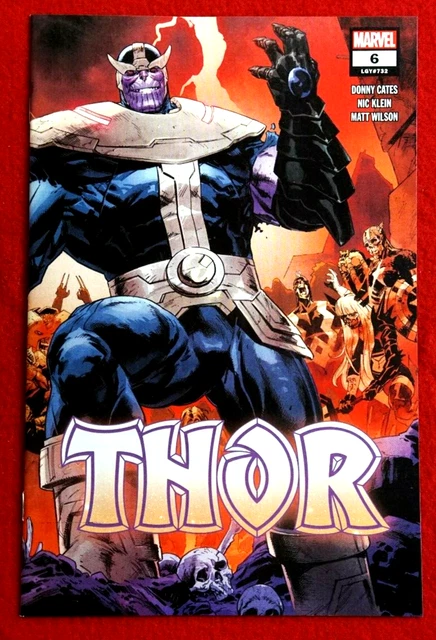 Thor #6 2nd Printing Marvel Comics 2020 Thanos Black Winter