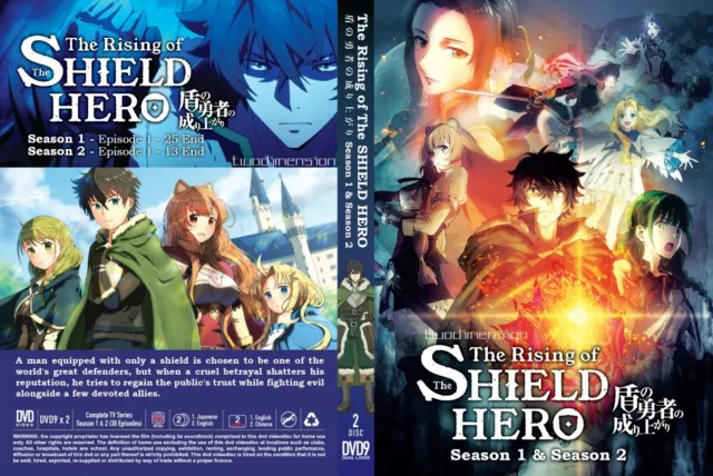 The Rising of the Shield Hero Season 2 / Tate No Yuusha Vol.1-13 END Anime  DVD