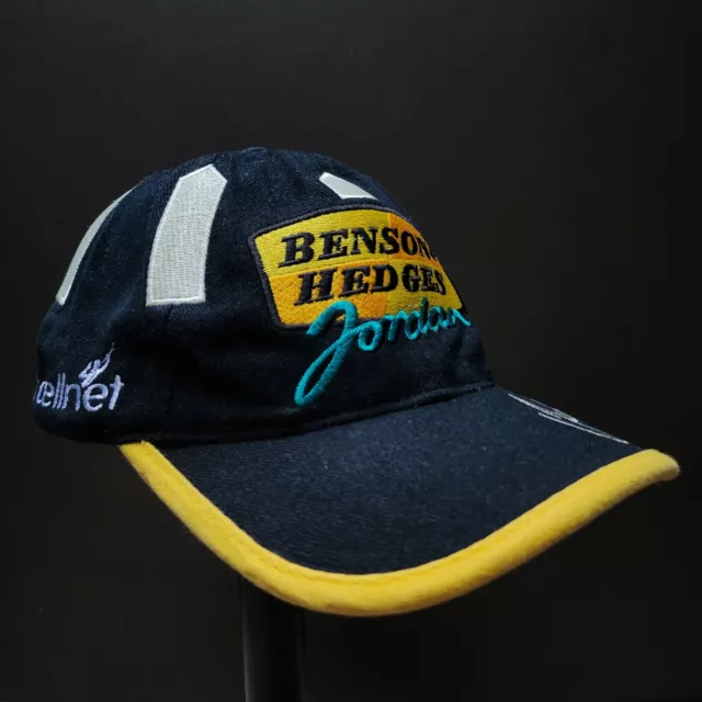 Rare 1998 Vintage Damon Hill Hat Cap Jordan F1 Formula 1 Benson & Hedges.