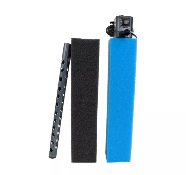 Aquarium Poret® Sponge Replacement for Aquael Pat Mini Filter 5x6x20cm Black
