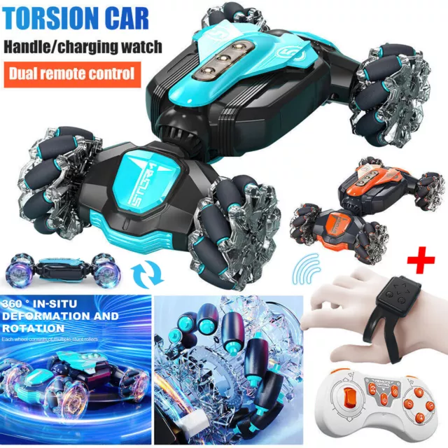 4WD 360⁰ Rotate Stunt Car RC Hand Gesture Off-Road Car Toy Remote Control Gift