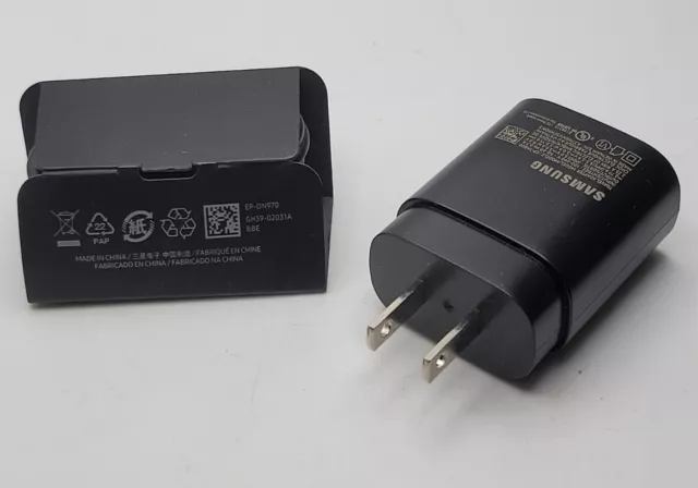 Genuine Samsung Fast Charger 25W USB-C Plug Type C to C S21 S22 Ultra NOTE 20 5G