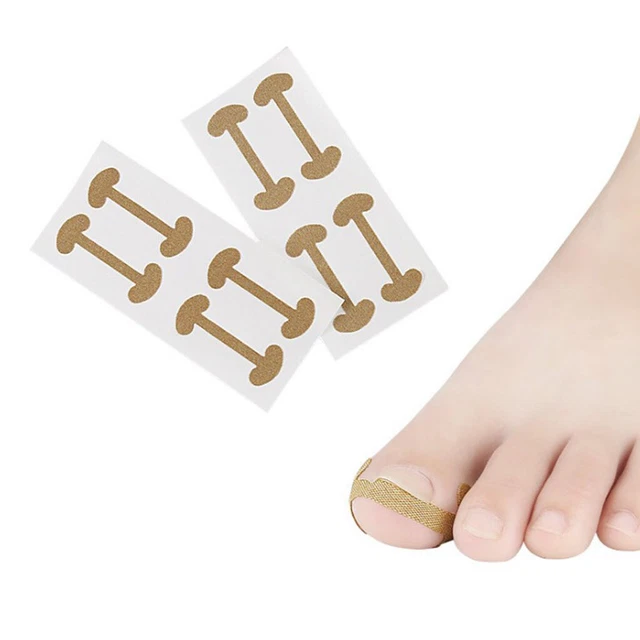 20Pcs Autocollants Correction des Ongles épaisse Orteils Outils de Pédicure