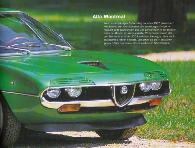 ALFA ROMEO Brera GT Coupe Montreal Tipo 33 6c History Prospekt Brochure 2006 18