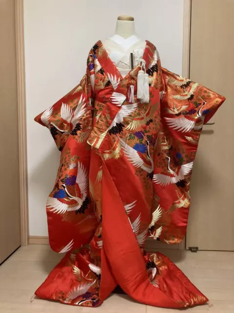 Uchikake Kimono Japan Bridal Nishijin Bijutsu