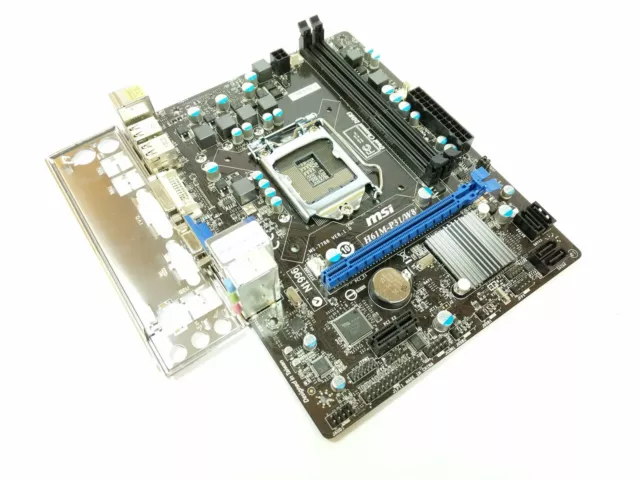 MSI H61M-P31/W8, LGA 1155/Socket H2, Intel Motherboard for sale online