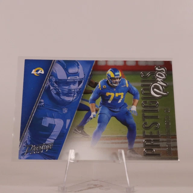 PP-Andrew Whitworth Prestigious Pros Insert 2021 Panini Prestige Football