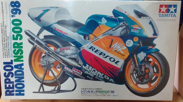 TAMIYA 1/12 REPSOL Honda NSR500 '98 Model Kit #71 $100.00