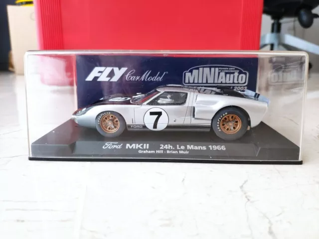 Fly 96012 E181 Slot Car Ford Mkii #7 24H Le Mans 1966 Mini Auto G.hill-B.muir Mb